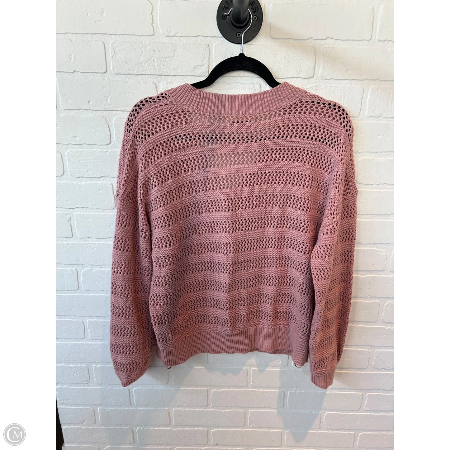 Sweater Cardigan By Sonoma In Pink, Size: Xl