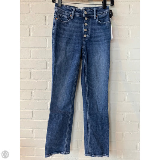 Jeans Straight By Paige In Blue Denim, Size: 0