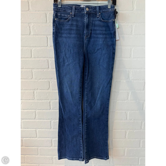 Jeans Straight By Paige In Blue Denim, Size: 2