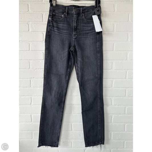 Jeans Skinny By Gap In Black Denim, Size: 4l