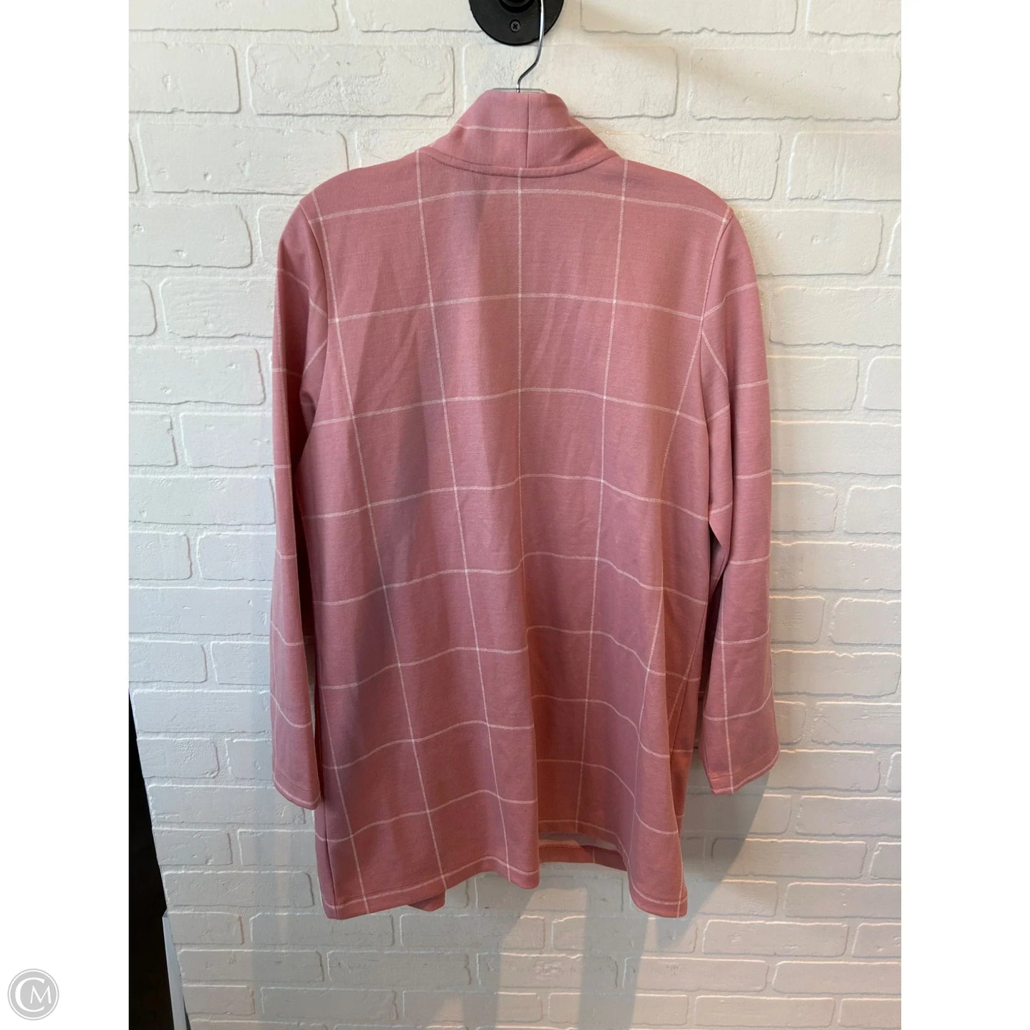 Sweater Cardigan By Isaac Mizrahi Live Qvc In Pink, Size: M