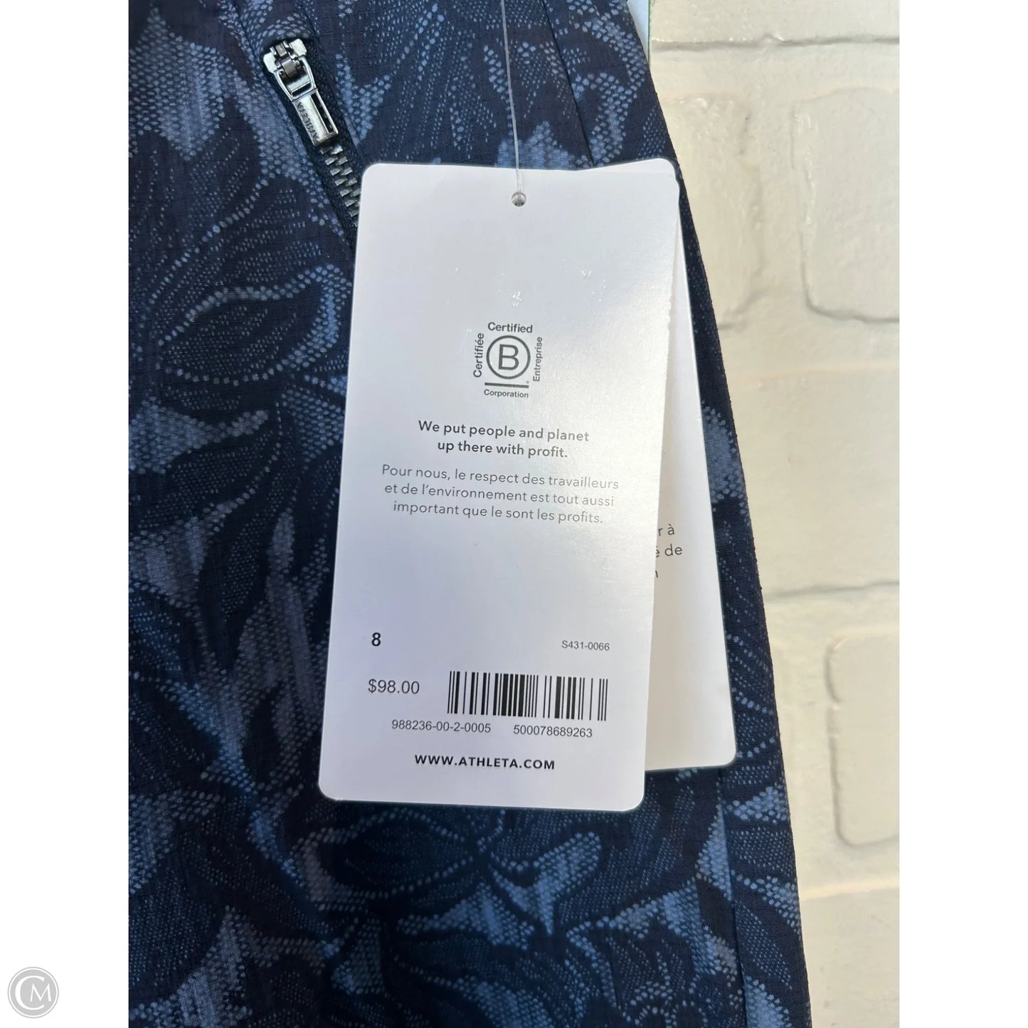Athletic Pants By Athleta In Blue, Size: 8