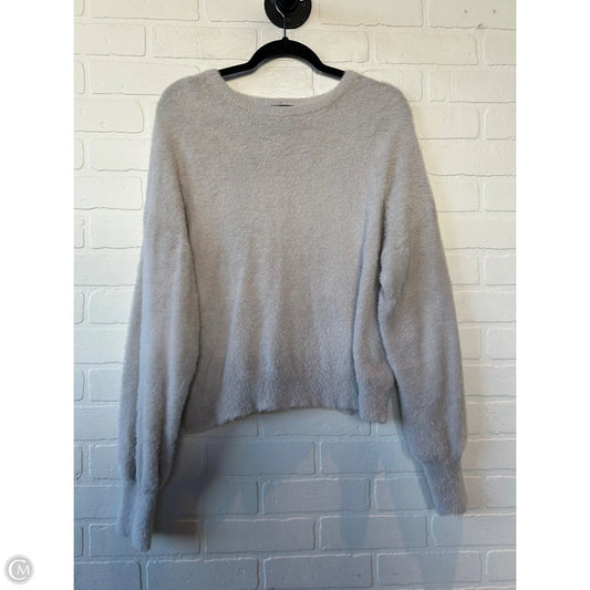 Sweater By Express In Grey, Size: L