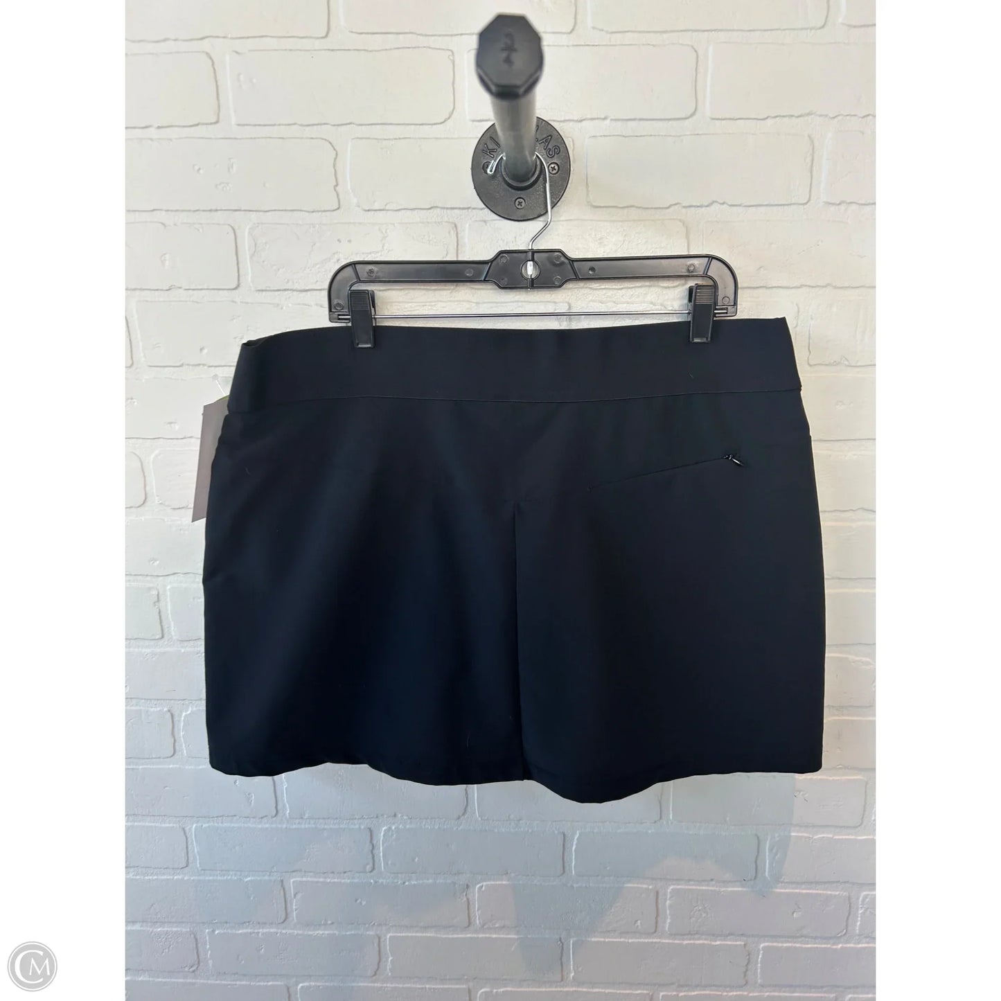 Athletic Skirt By Clothes Mentor In Black, Size: 16