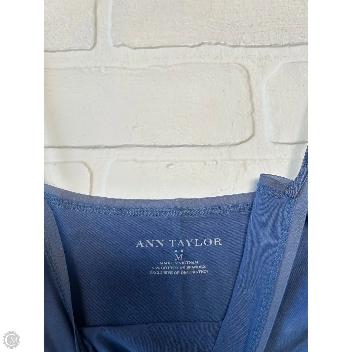 Top Cami By Ann Taylor In Blue, Size: M
