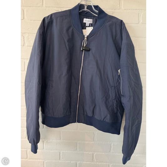 Jacket Puffer & Quilted By Evereve In Blue, Size: Xl
