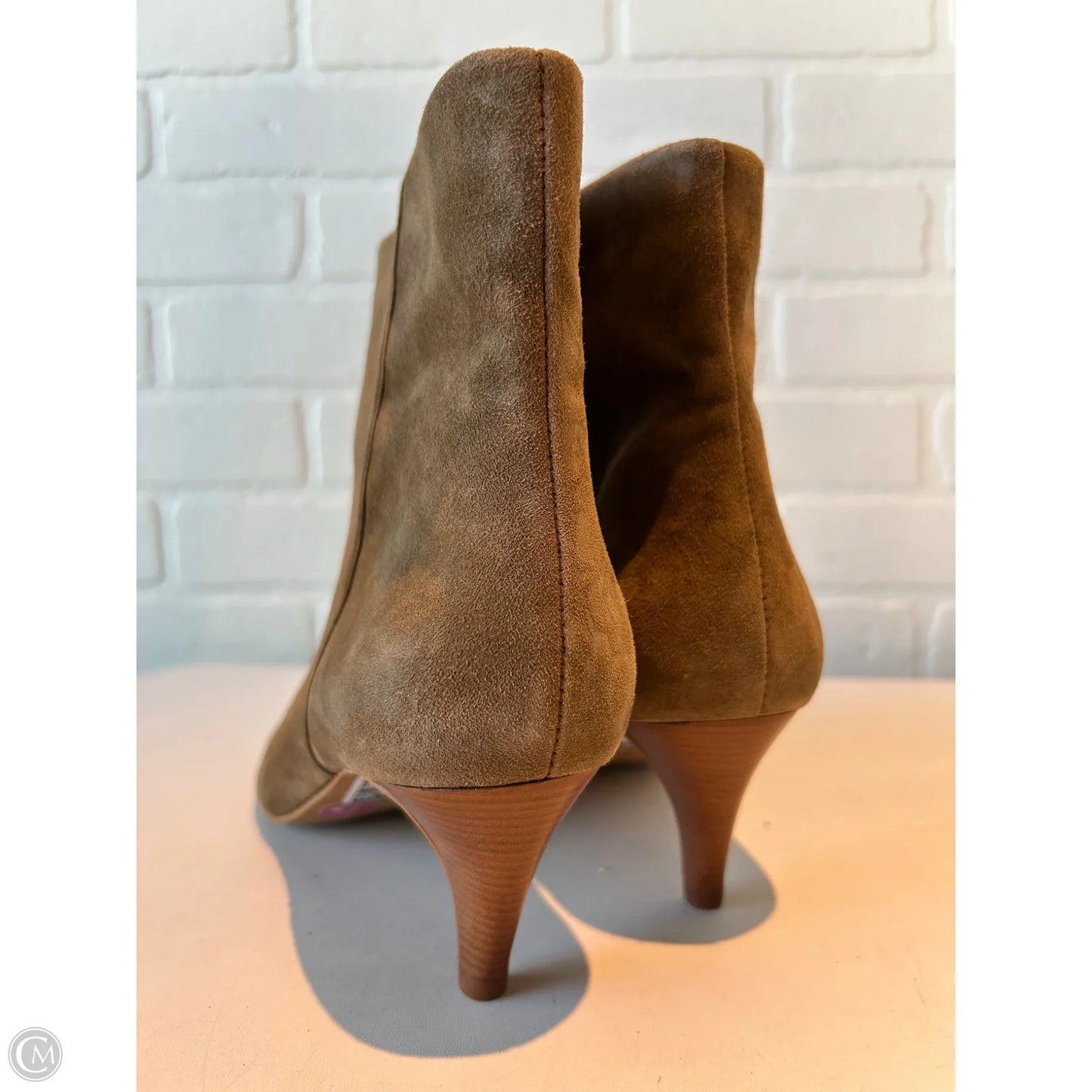 Boots Ankle Heels By Dolce Vita In Brown, Size: 9