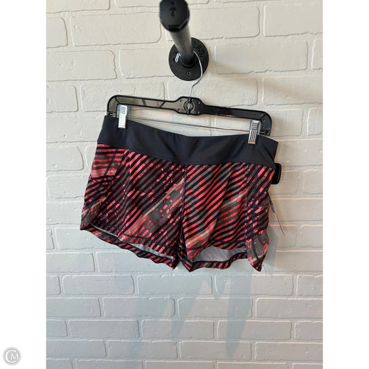 Athletic Shorts By Athleta In Grey & Pink, Size: 8