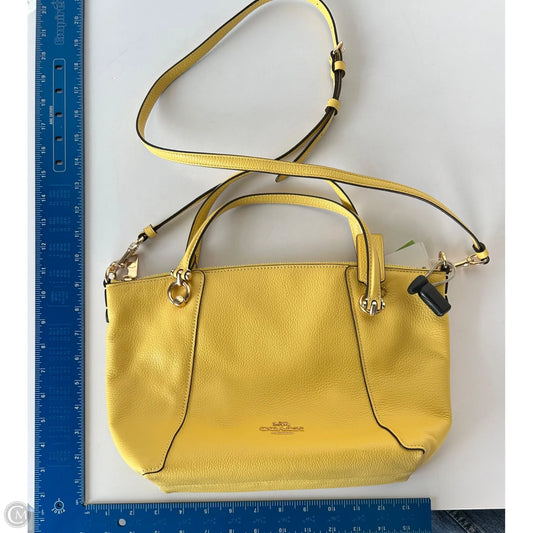 Crossbody Designer By Coach, Size: Medium