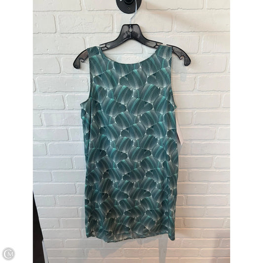 Dress Casual Short By Halogen In Green & White, Size: Xs