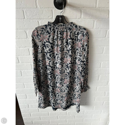 Dress Casual Short By Loft In Grey & White, Size: Xsp