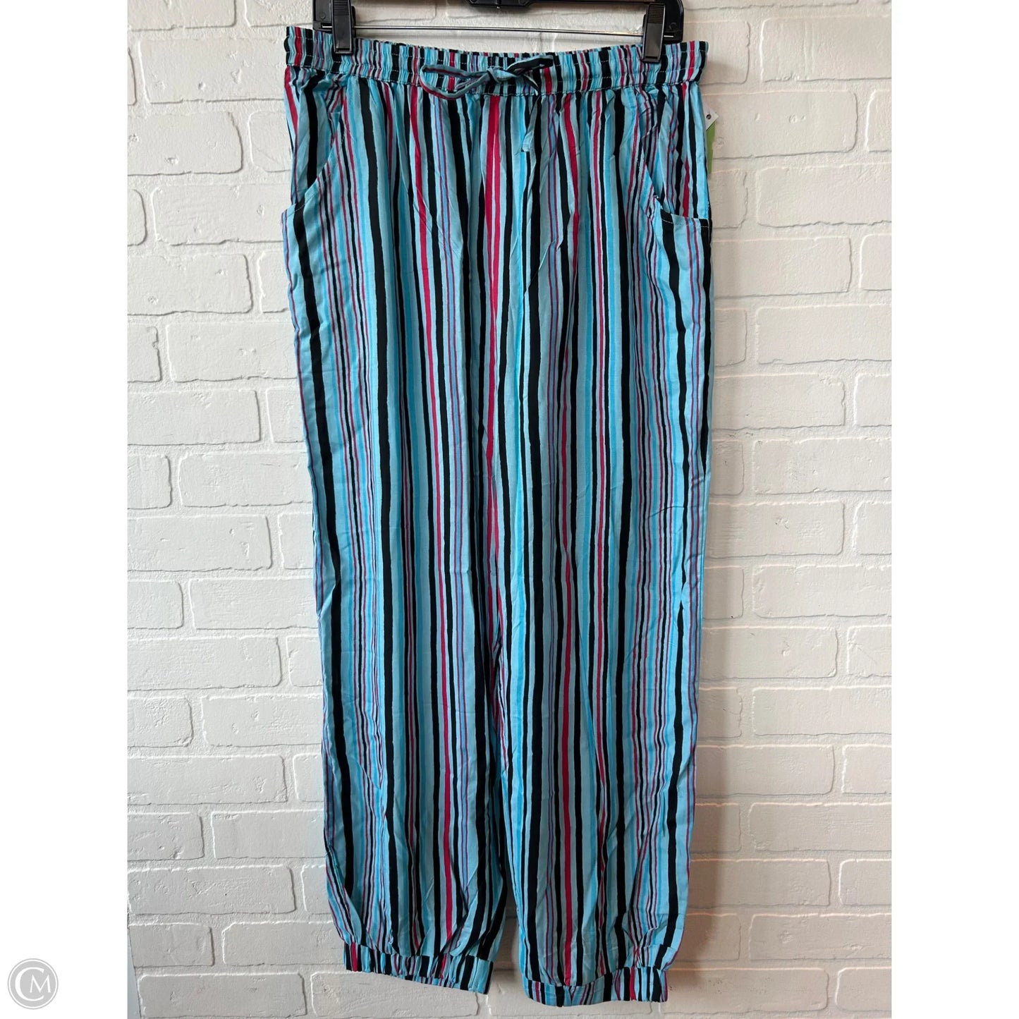 Pants Joggers By Backwoods In Blue & Red, Size: 16