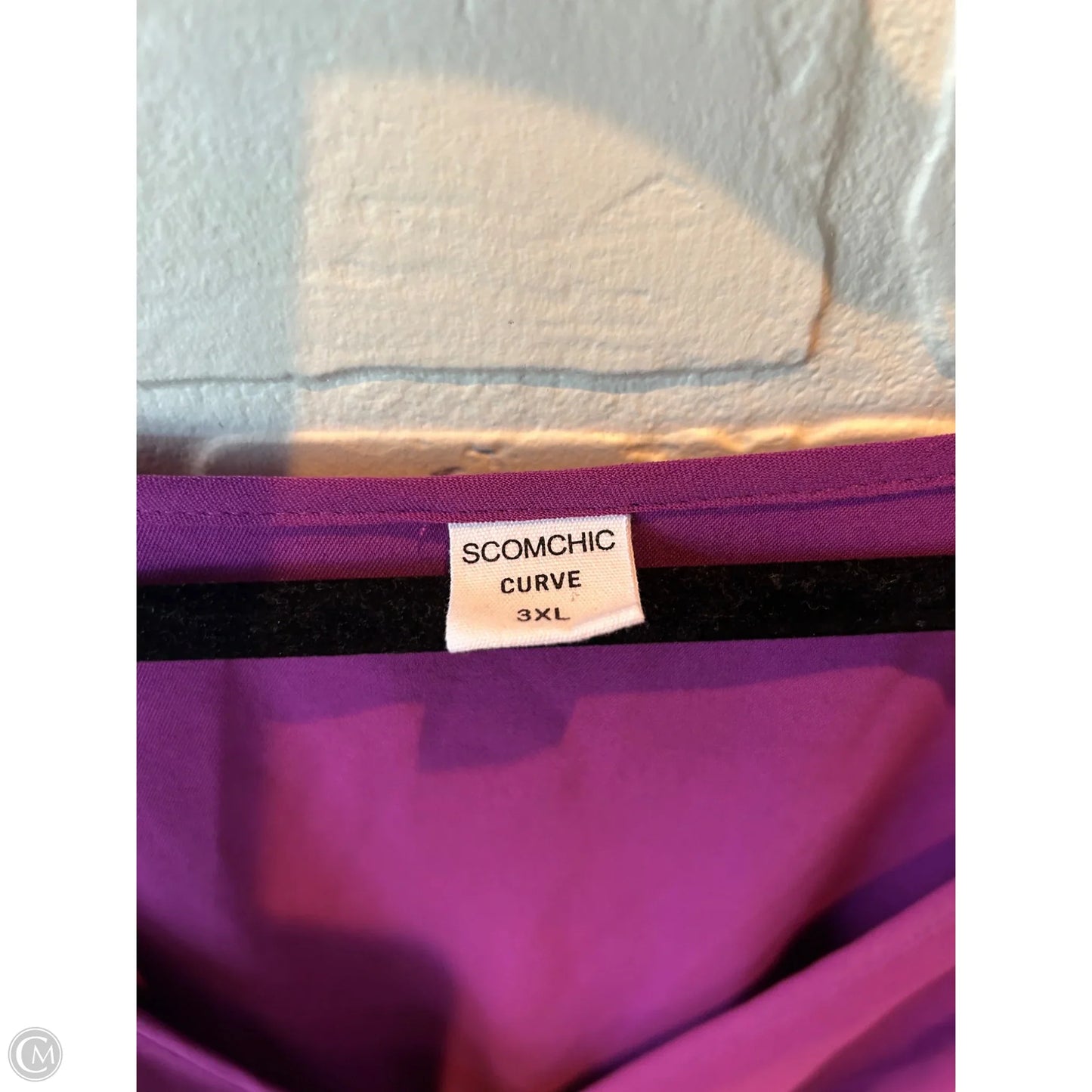 Dress Casual Midi By scomchic In Purple, Size: 3x