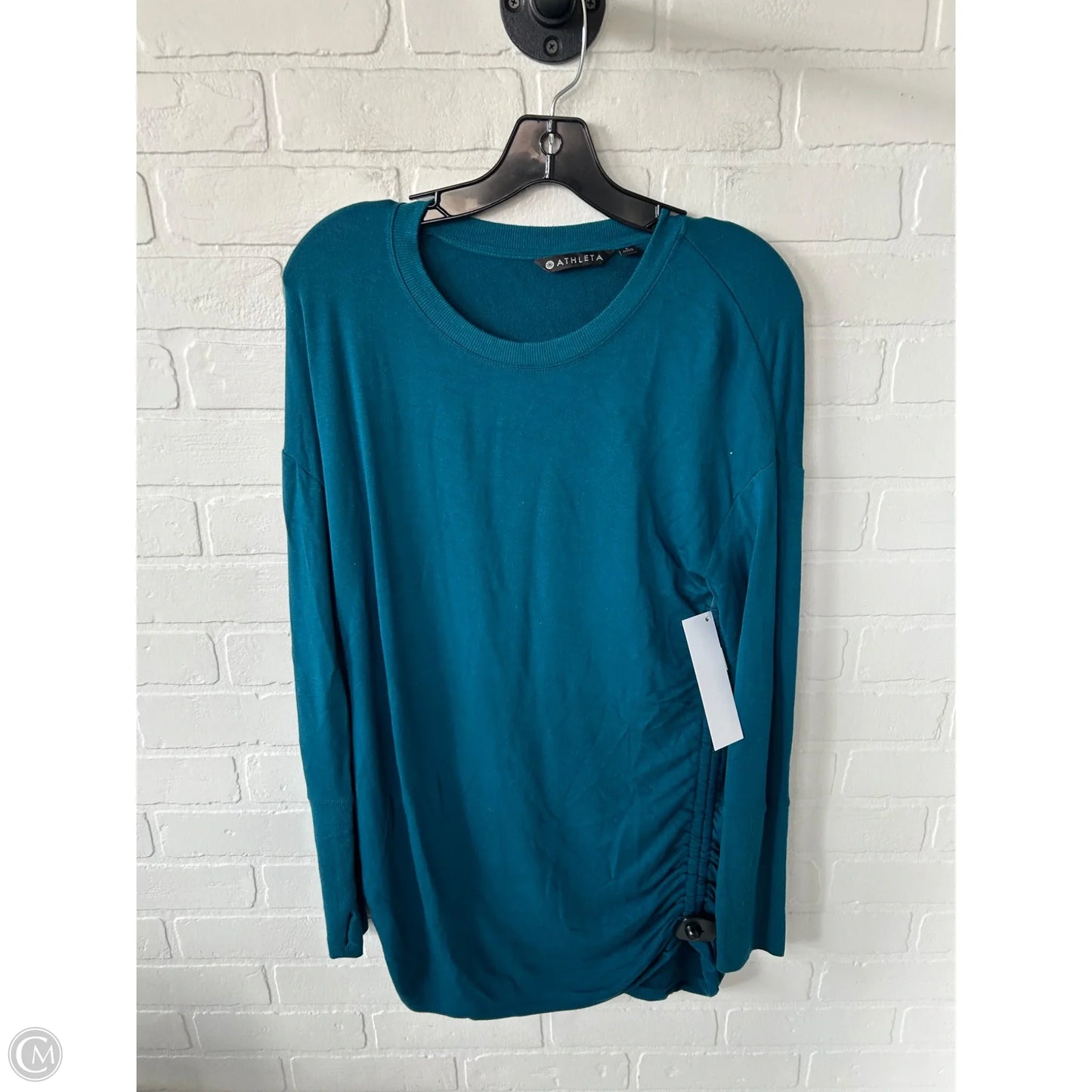 Athletic Sweatshirt Crewneck By Athleta In Blue, Size: S