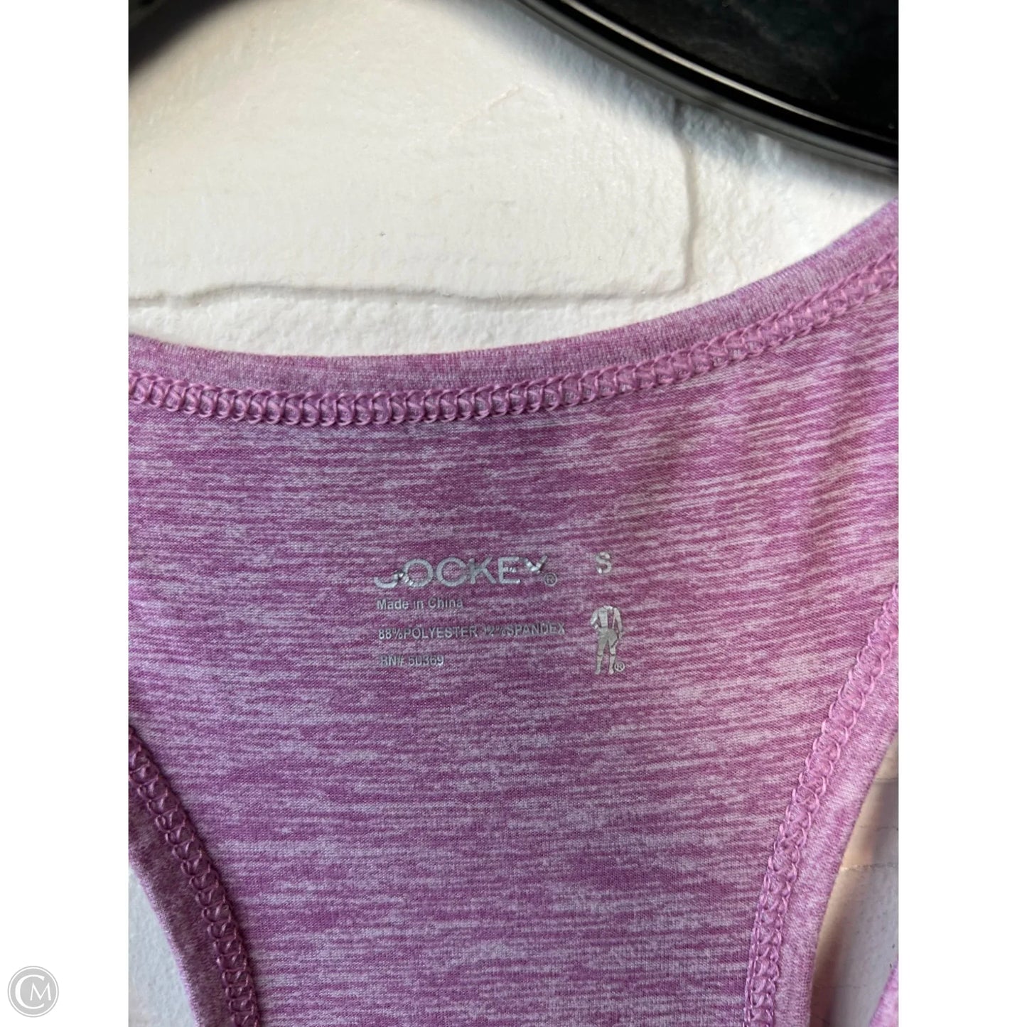 Athletic Tank Top By Jockey In Pink, Size: S
