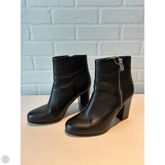 Boots Ankle Heels By Michael By Michael Kors In Black, Size: 7