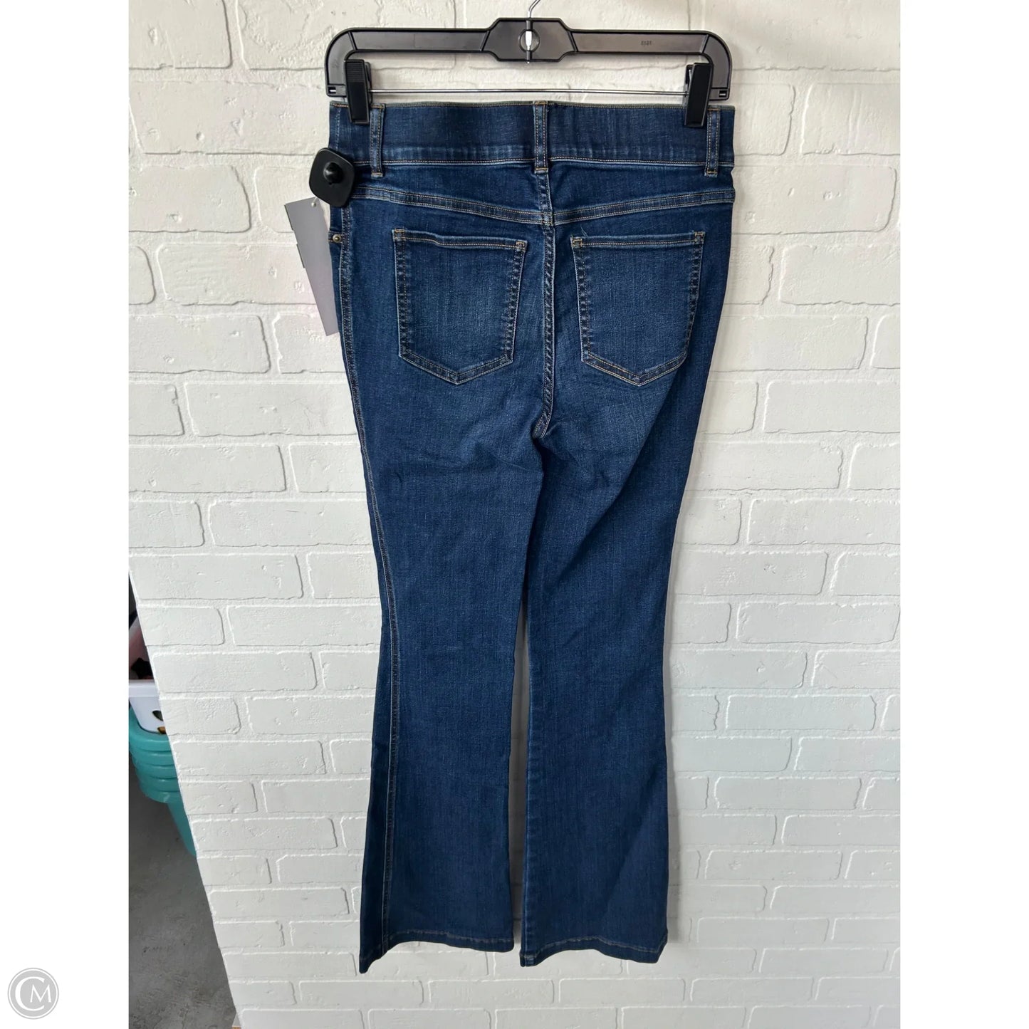 Jeans Jeggings By Spanx In Blue Denim, Size: 4