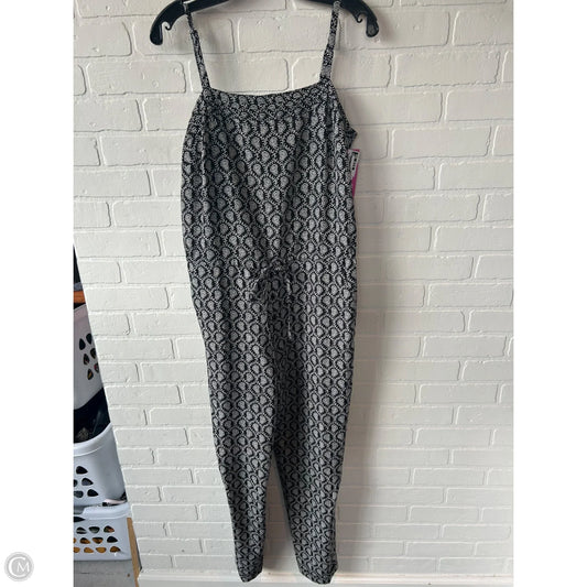 Jumpsuit By Loft In Black & White, Size: S