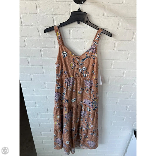 Dress Casual Maxi By Sonoma In Brown, Size: S