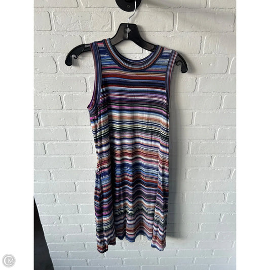 Dress Casual Short By Karen Kane In Blue & Brown, Size: M
