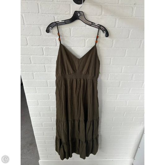 Dress Casual Maxi By Nicole By Nicole Miller In Green, Size: L