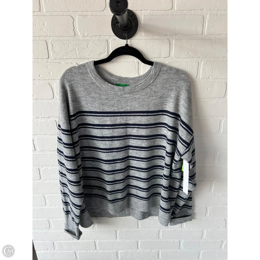 Sweater By Dip In Blue & Grey, Size: L