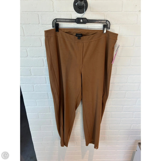 Pants Lounge By J. Jill In Tan, Size: 20