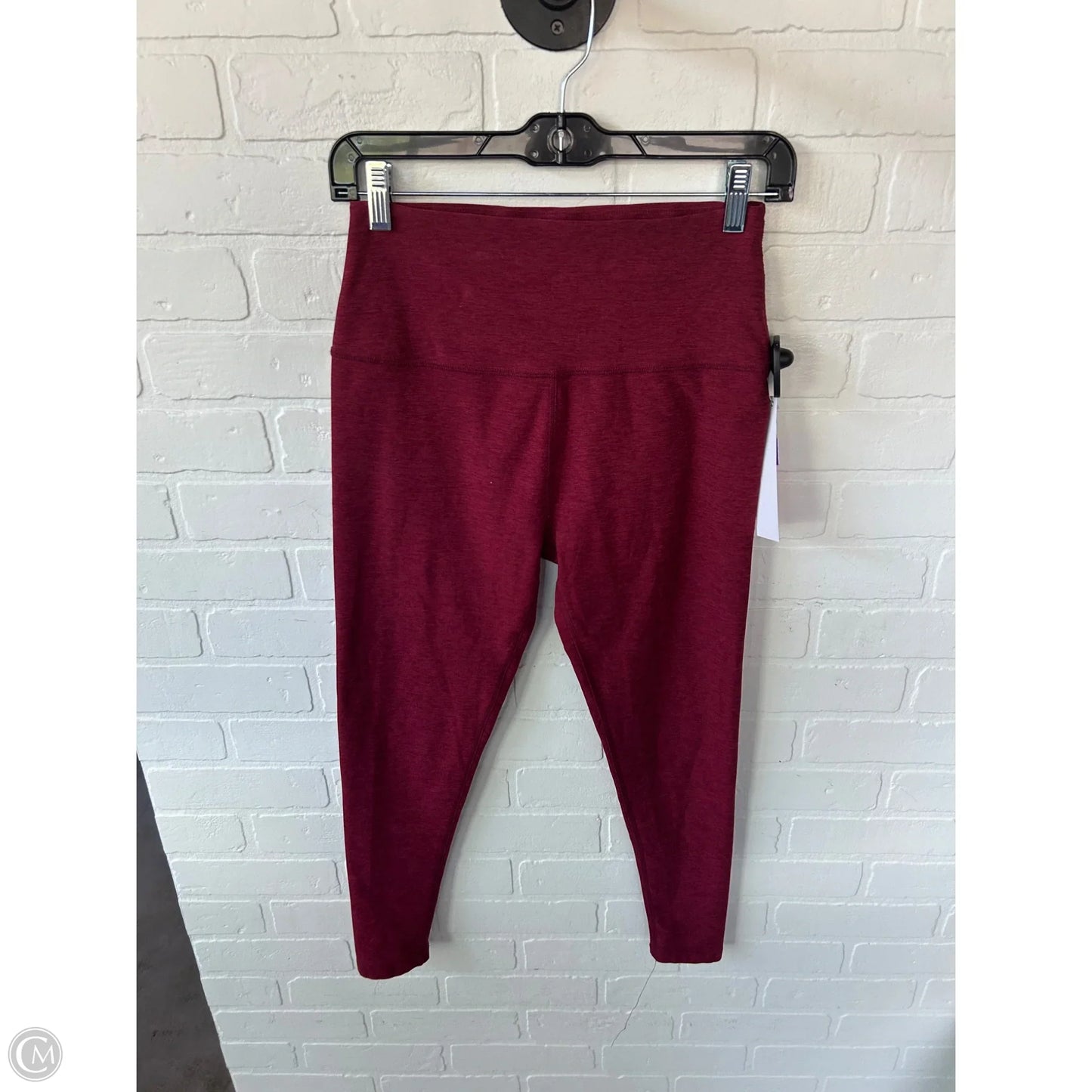 Athletic Leggings By Beyond Yoga In Red, Size: 12