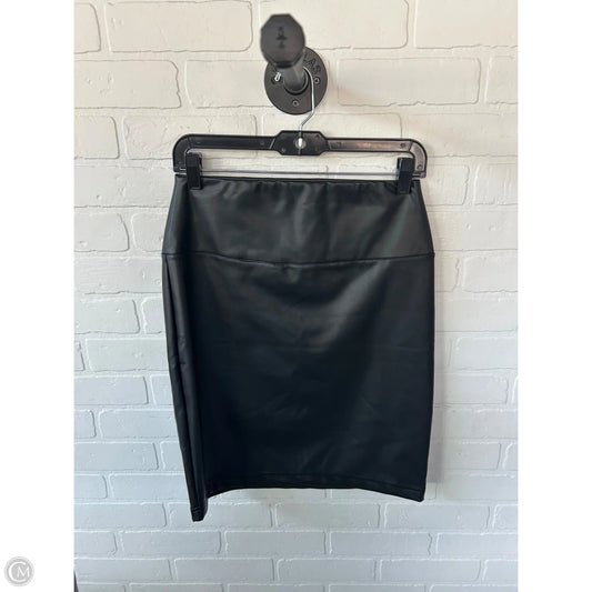 Skirt Midi By Clothes Mentor In Black, Size: 8