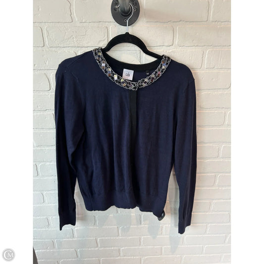 Sweater By Cabi In Navy, Size: L