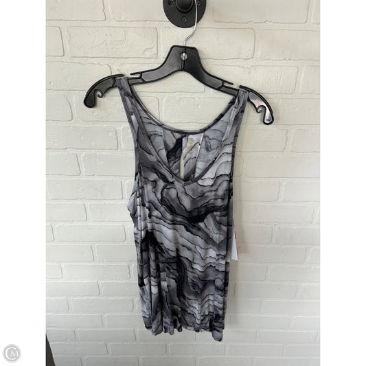 Athletic Tank Top By Balance Collection In Grey, Size: M