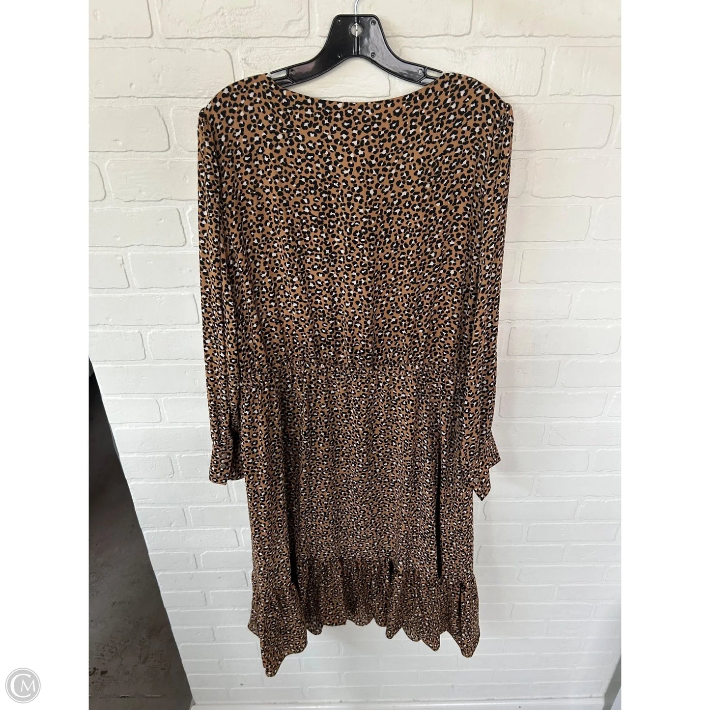 Dress Casual Short By Talbots In Black & Brown, Size: L