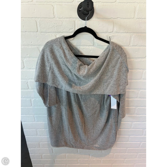 Top 3/4 Sleeve Basic By Boutique + In Grey, Size: 2x
