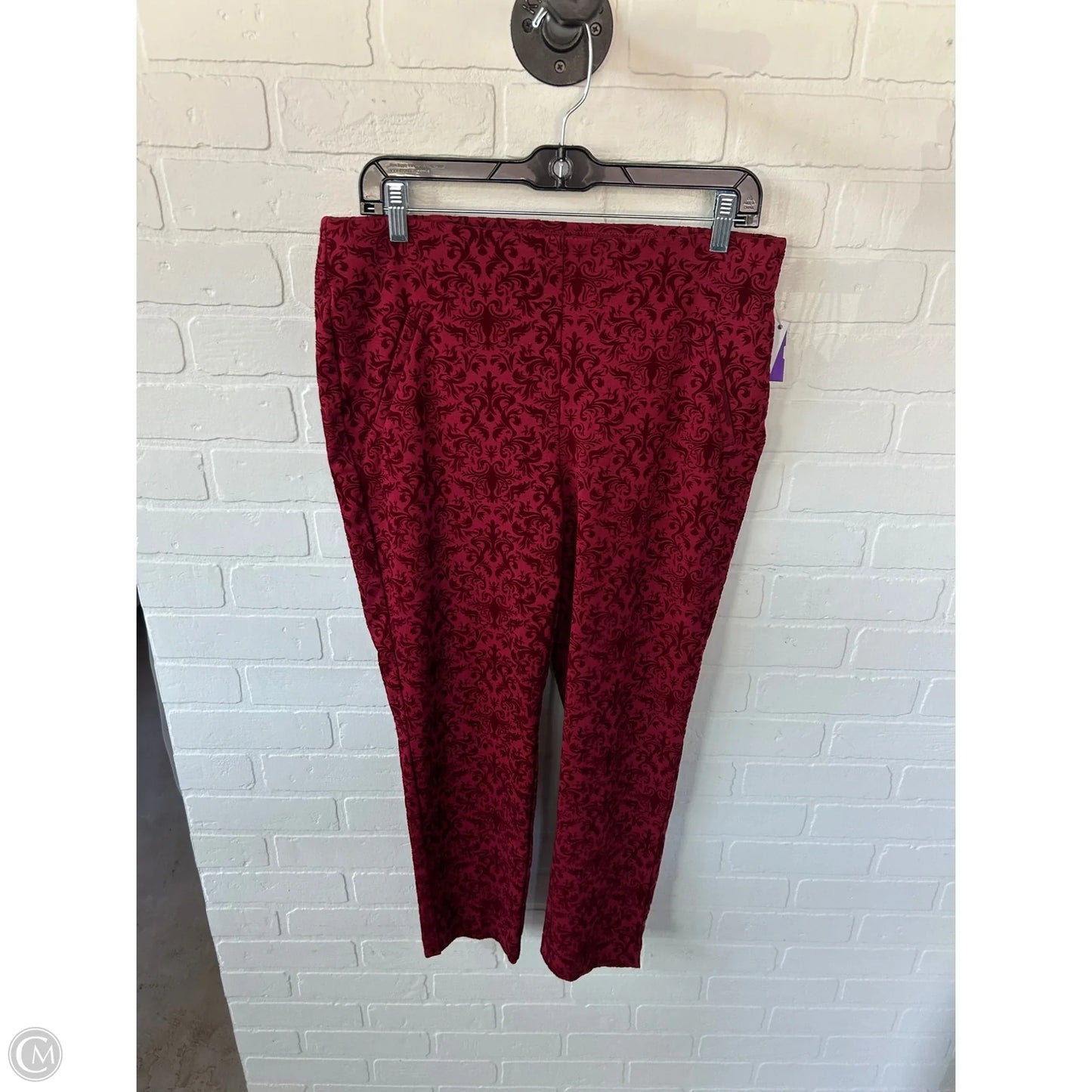 Pants Dress By Chicos In Red, Size: 6