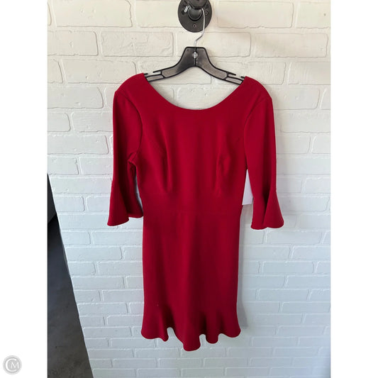 Dress Work By White House Black Market In Red, Size: Xs