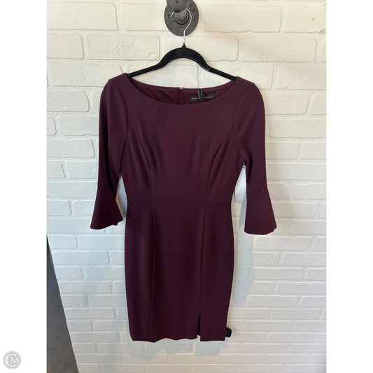 Dress Work By White House Black Market In Purple, Size: Xs