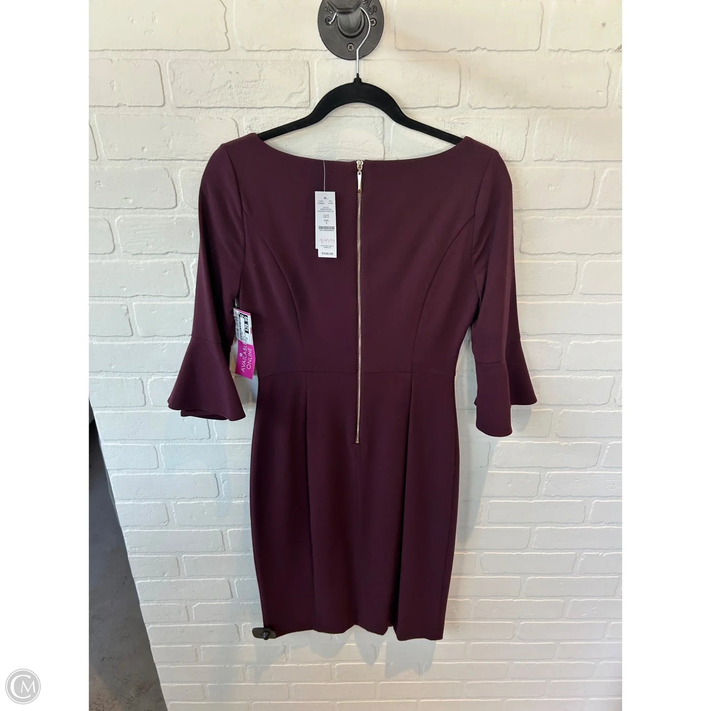 Dress Work By White House Black Market In Purple, Size: Xs