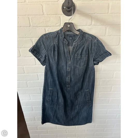 Dress Casual Short By Tommy Hilfiger In Blue Denim, Size: S