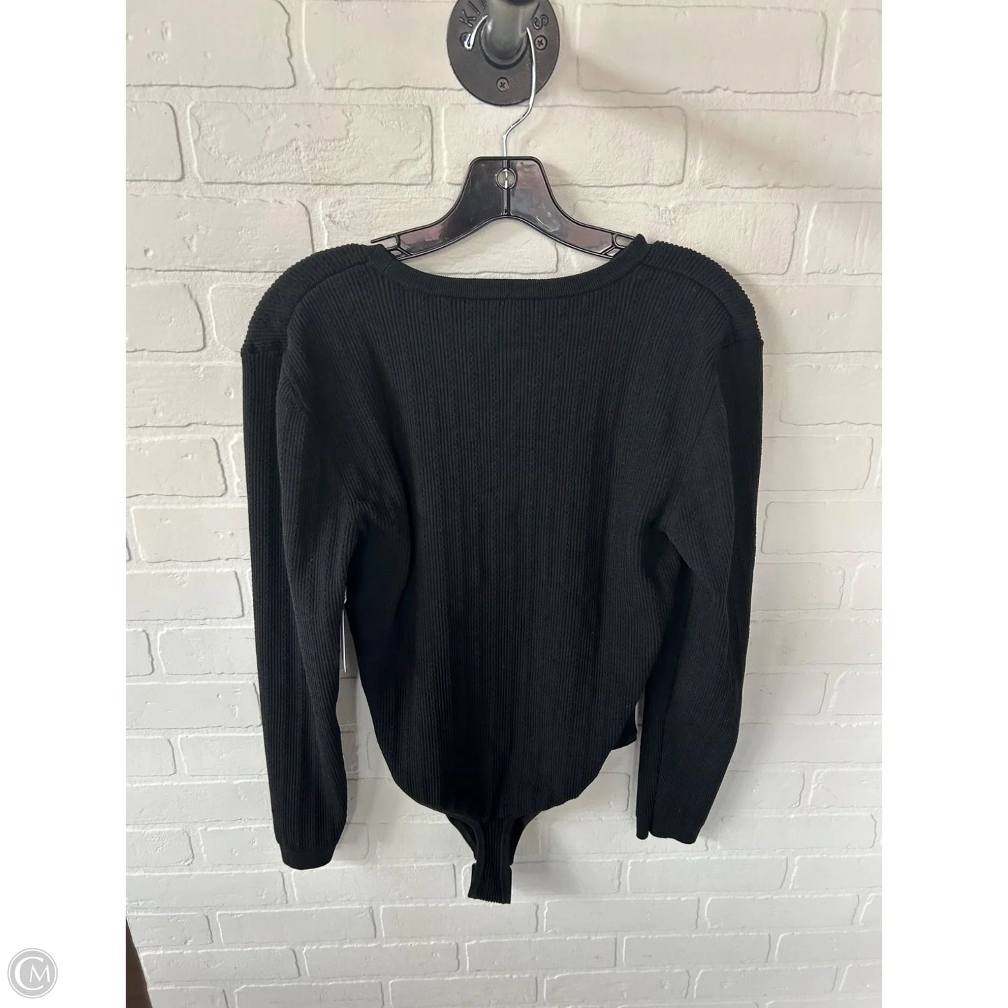 Bodysuit By Express In Black, Size: Xl