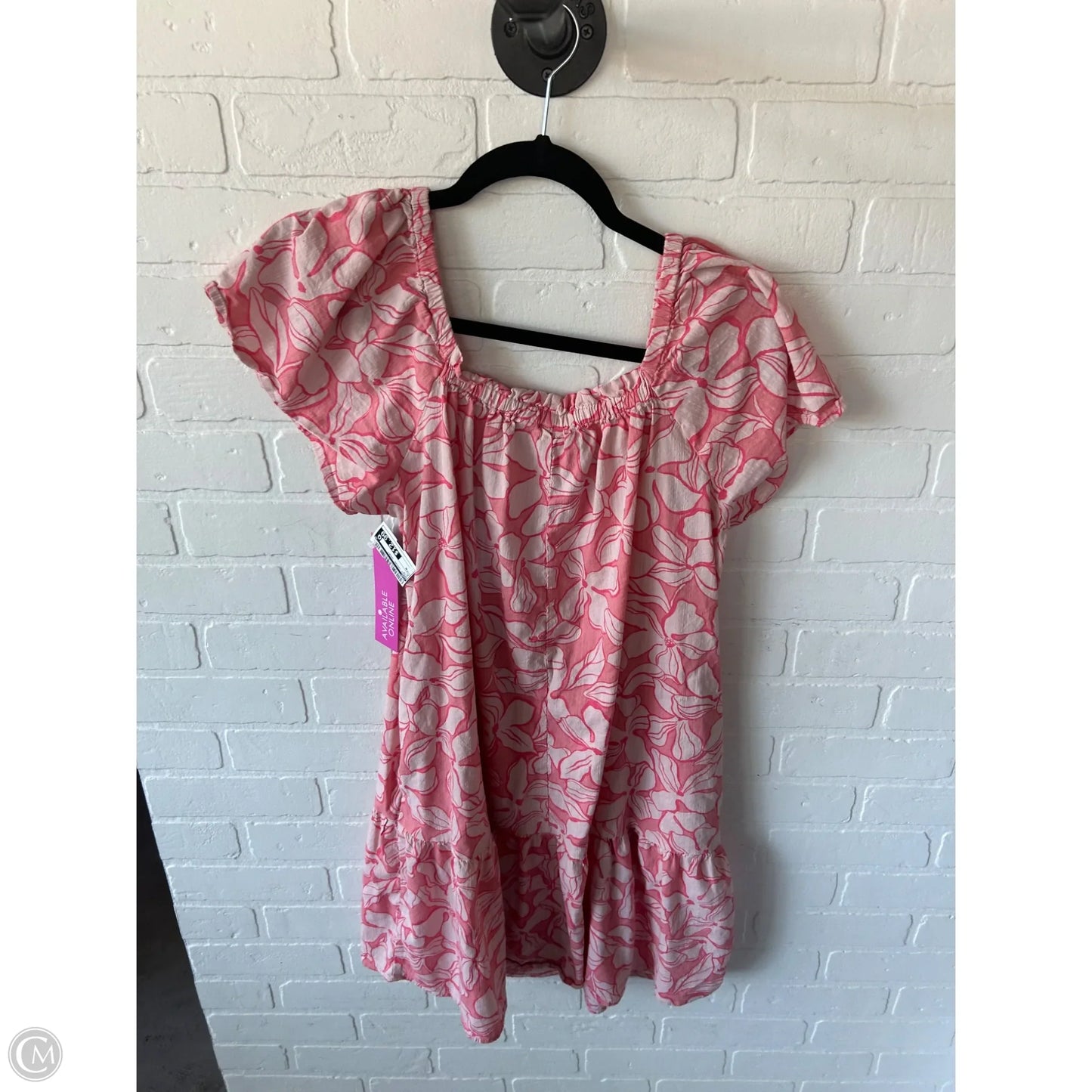 Dress Casual Short By Gap In Pink, Size: M