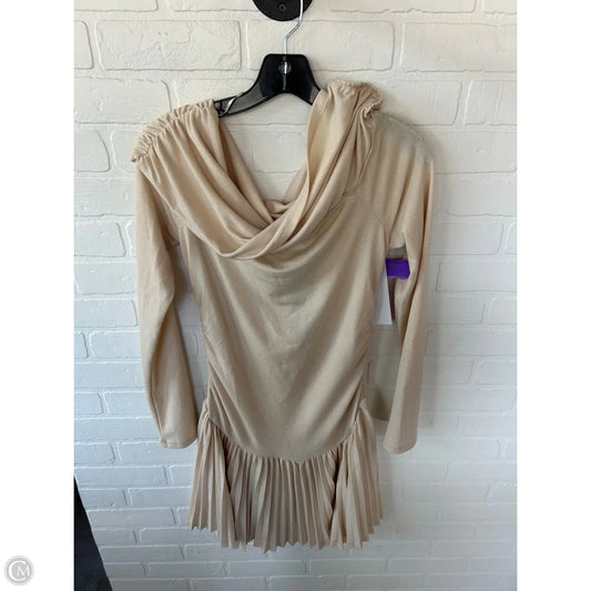 Dress Casual Short By Clothes Mentor In Tan, Size: L