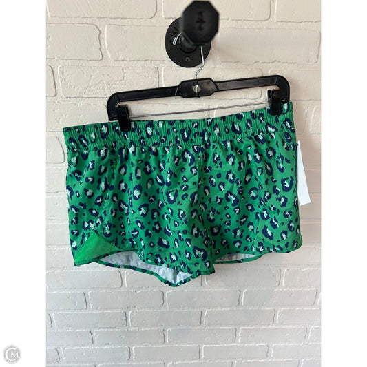 Athletic Shorts By All In Motion In Black & Green, Size: 12