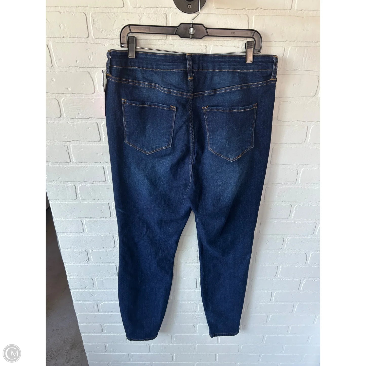 Jeans Skinny By Fashion Nova In Blue Denim, Size: 14