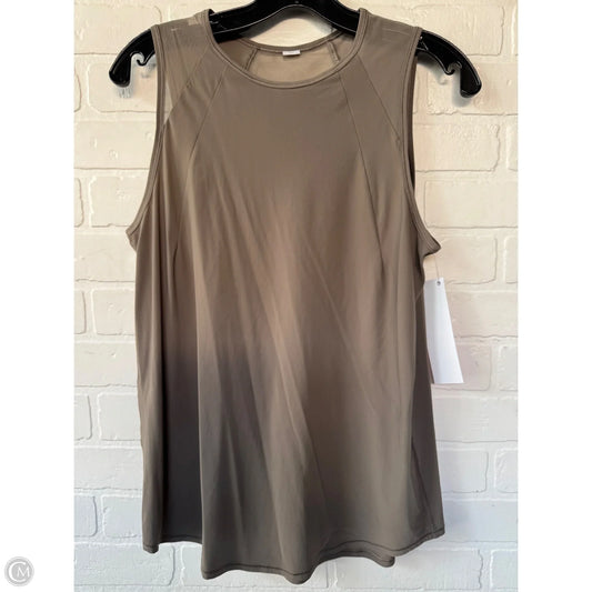 Athletic Tank Top By Lululemon In Brown, Size: S