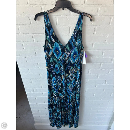 Dress Casual Midi By Lovestitch In Blue, Size: S