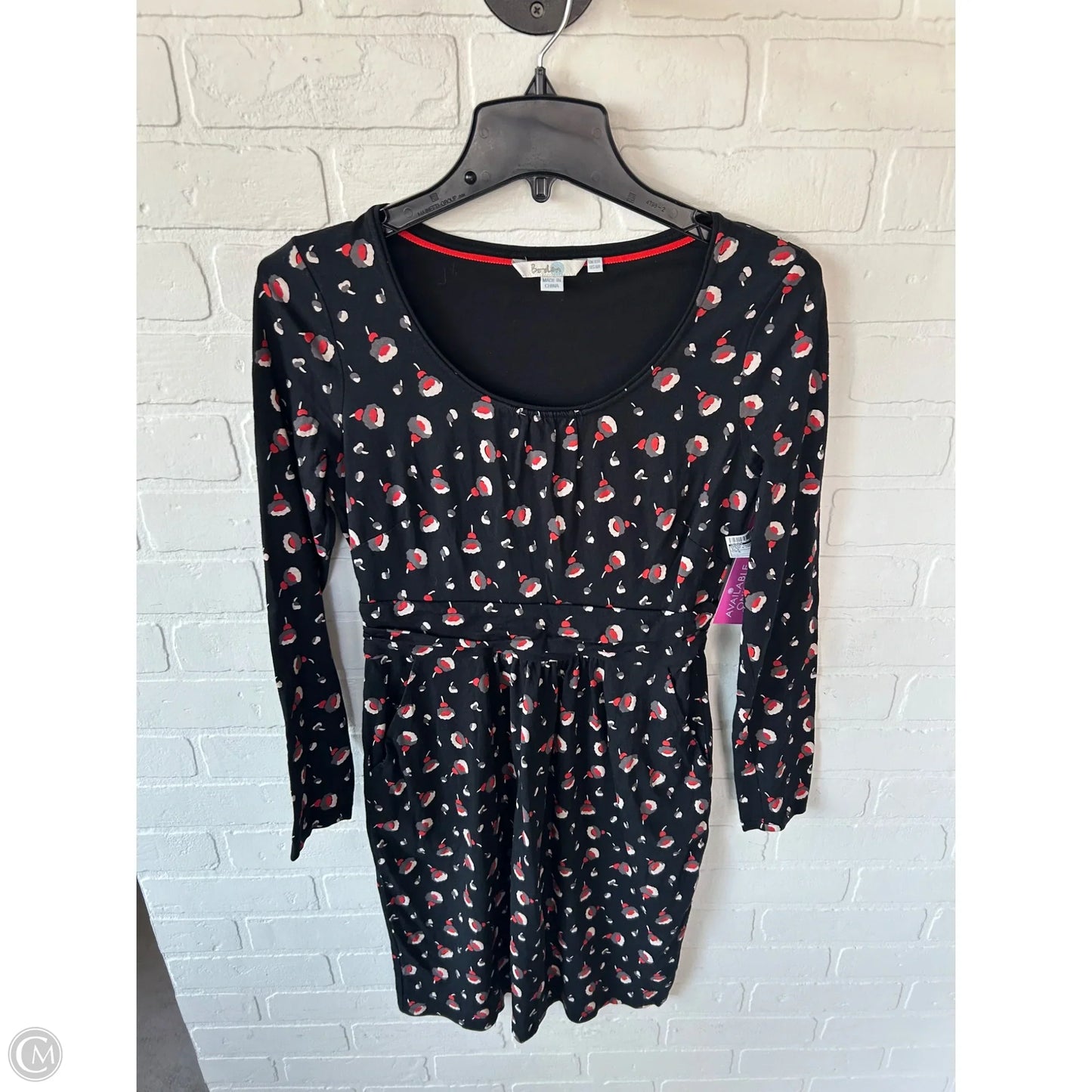 Dress Casual Short By Boden In Black & Grey, Size: S