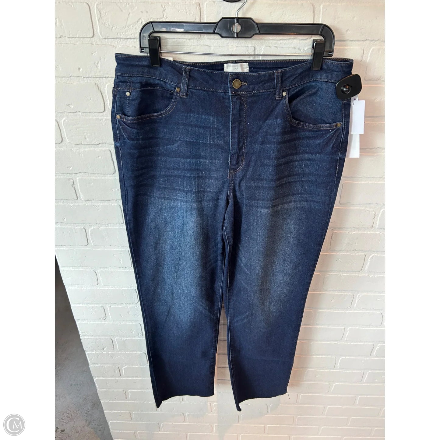 Jeans Straight By Caslon In Blue Denim, Size: 16