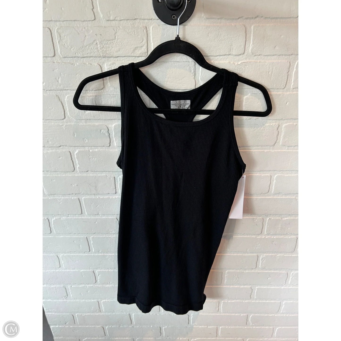 Athletic Tank Top By Athleta In Black, Size: Xl