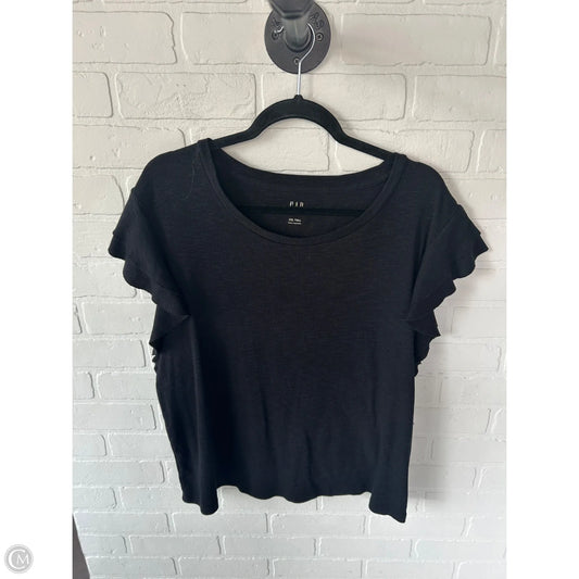 Top Short Sleeve By Gap In Black, Size: Xxl