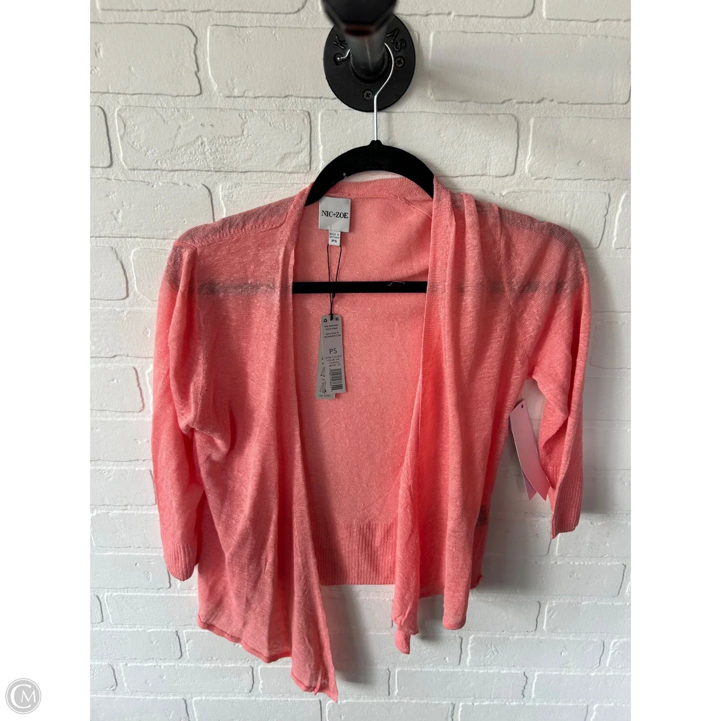 Cardigan By Nic + Zoe In Pink, Size: Sp